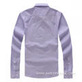 60% Cotton 40% Polyester Pinstripe Pattern Shirt